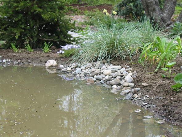 Fontaine de Bassin de Jardin, forme Nénuphar, Alimentation Solaire